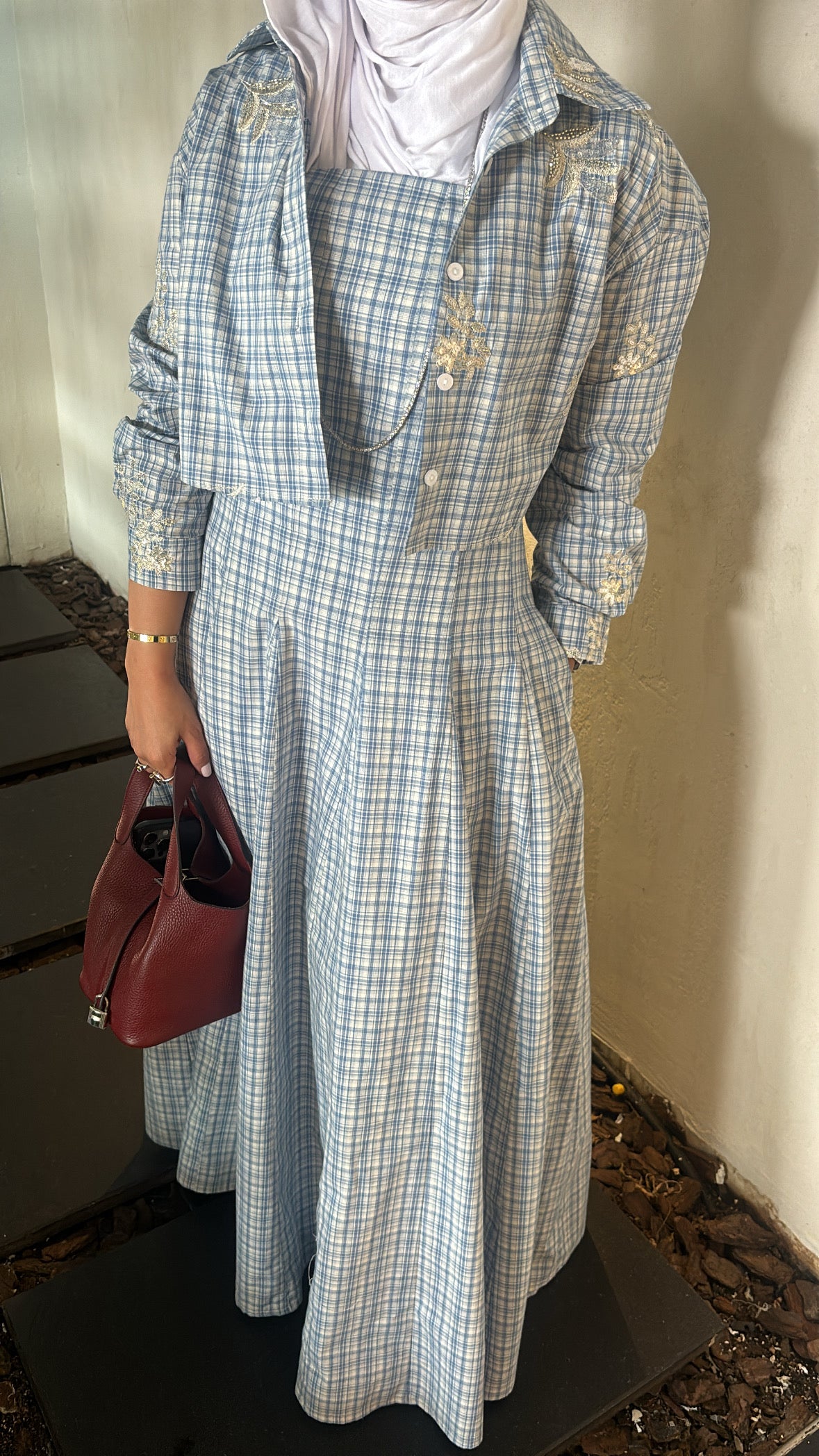 Checkered dress