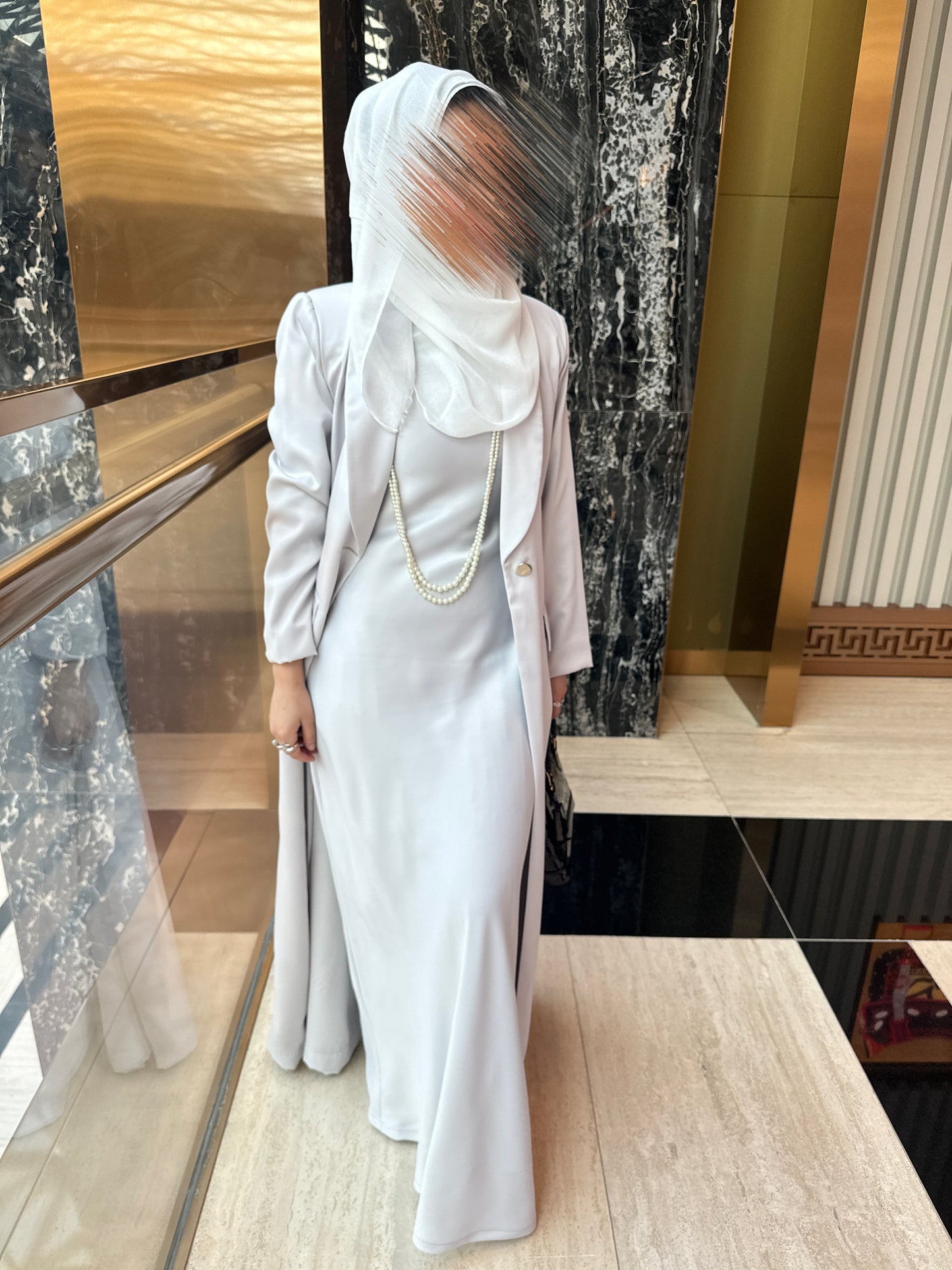 Long blazer & dress